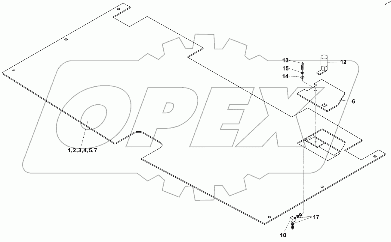  КОЖУХ;FRONT COVER