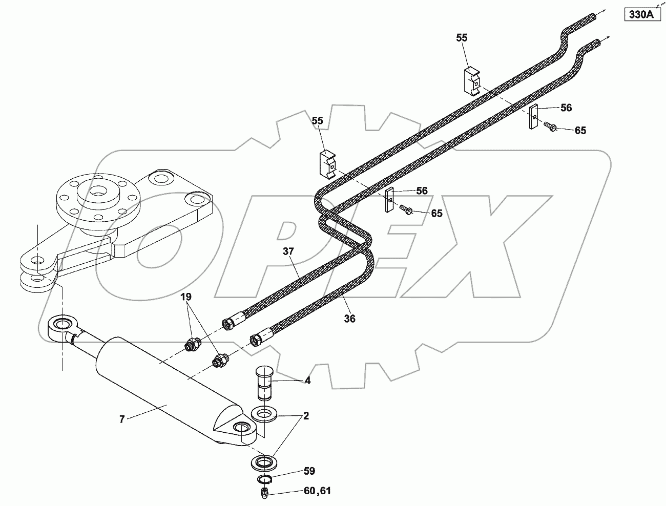  ГИДРАВЛИКА УПРАВЛЕН.;HYDR.SYS.OF STEERING