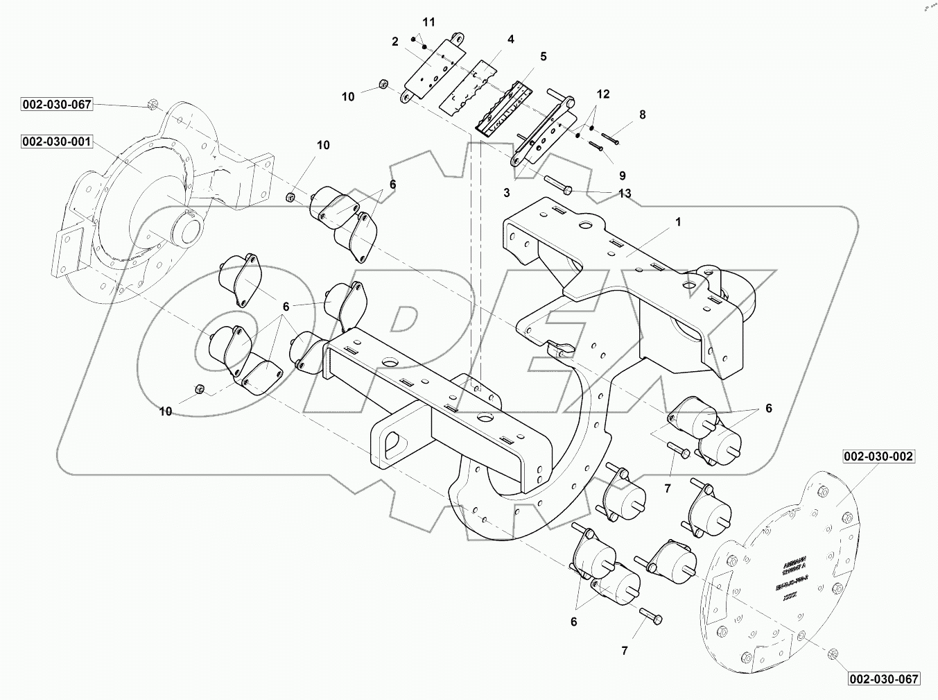  Girder Central Front