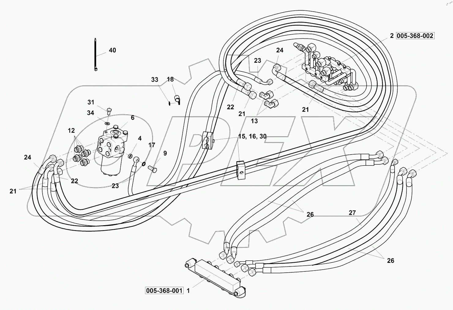  Workstation hydraulics