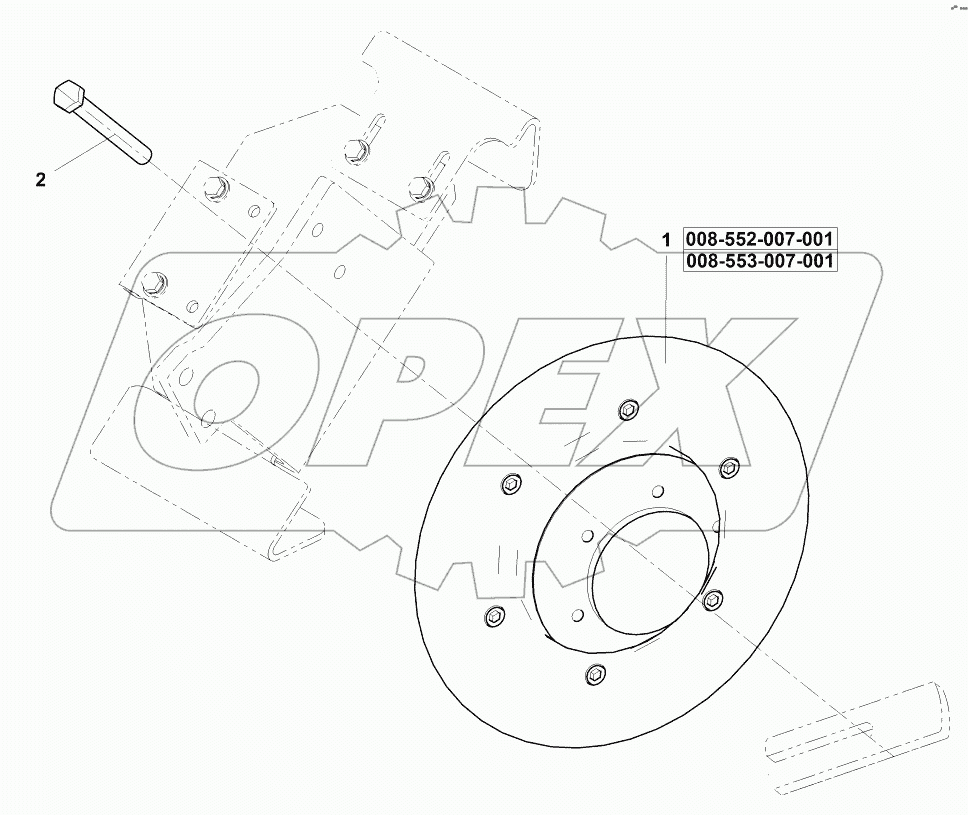  Edge pressing roller 45°