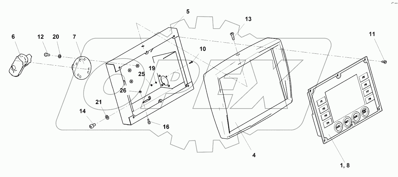  Display unit ACE Force