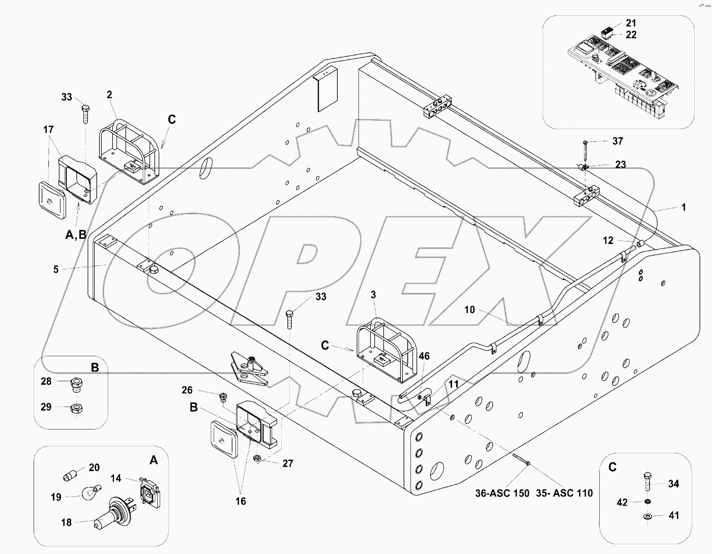  421-2 ПЕРЕДНИЙ ФОНАРЬ;FRONT LIGHTS