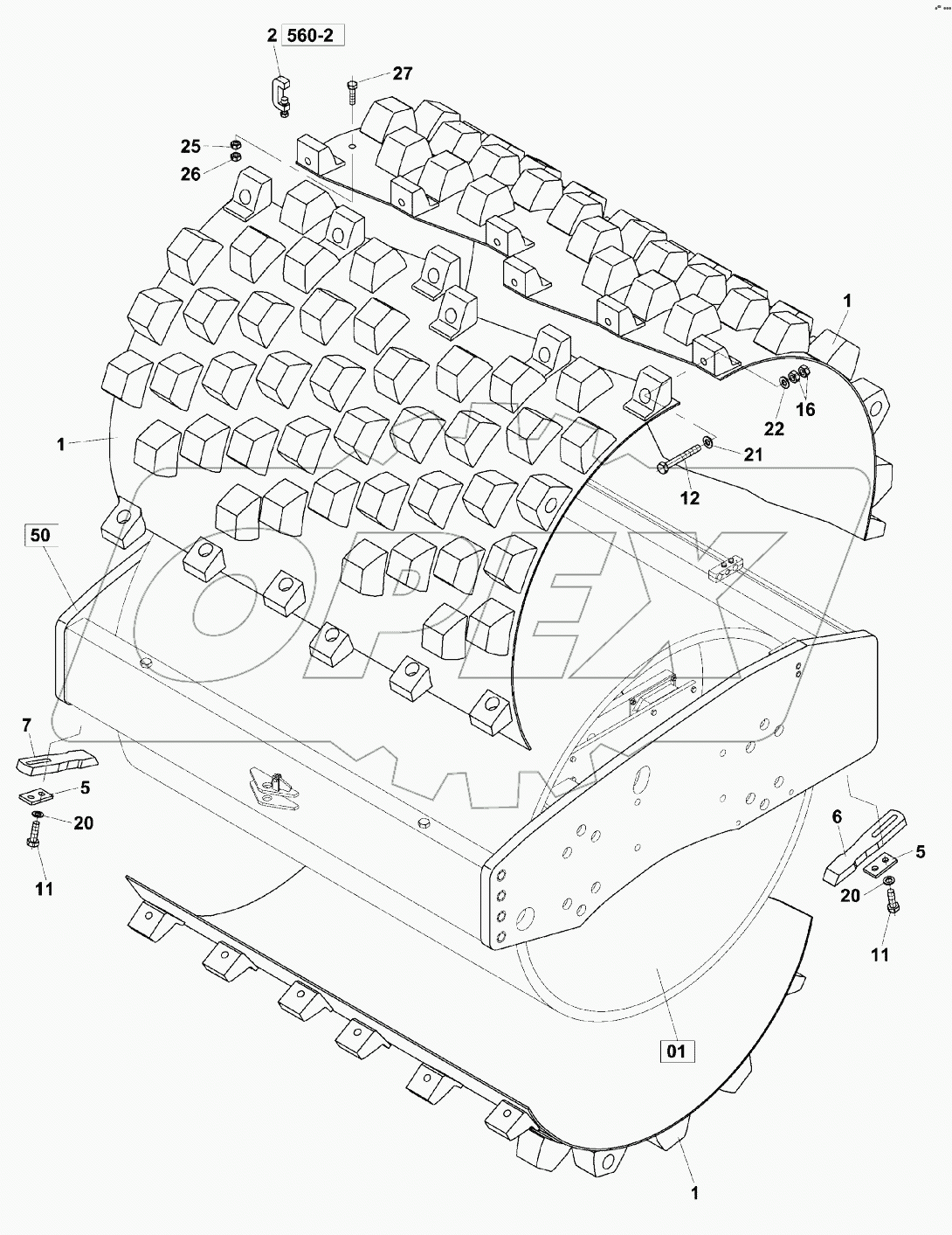  560 СЕГМЕНТЫ;SEGMENTS