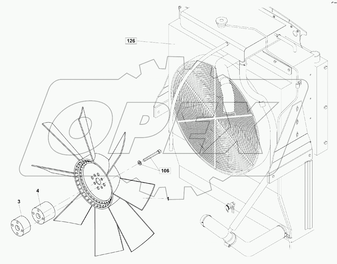  118 ВЕНТИЛЯТОР;COOLING AIR BLOWER