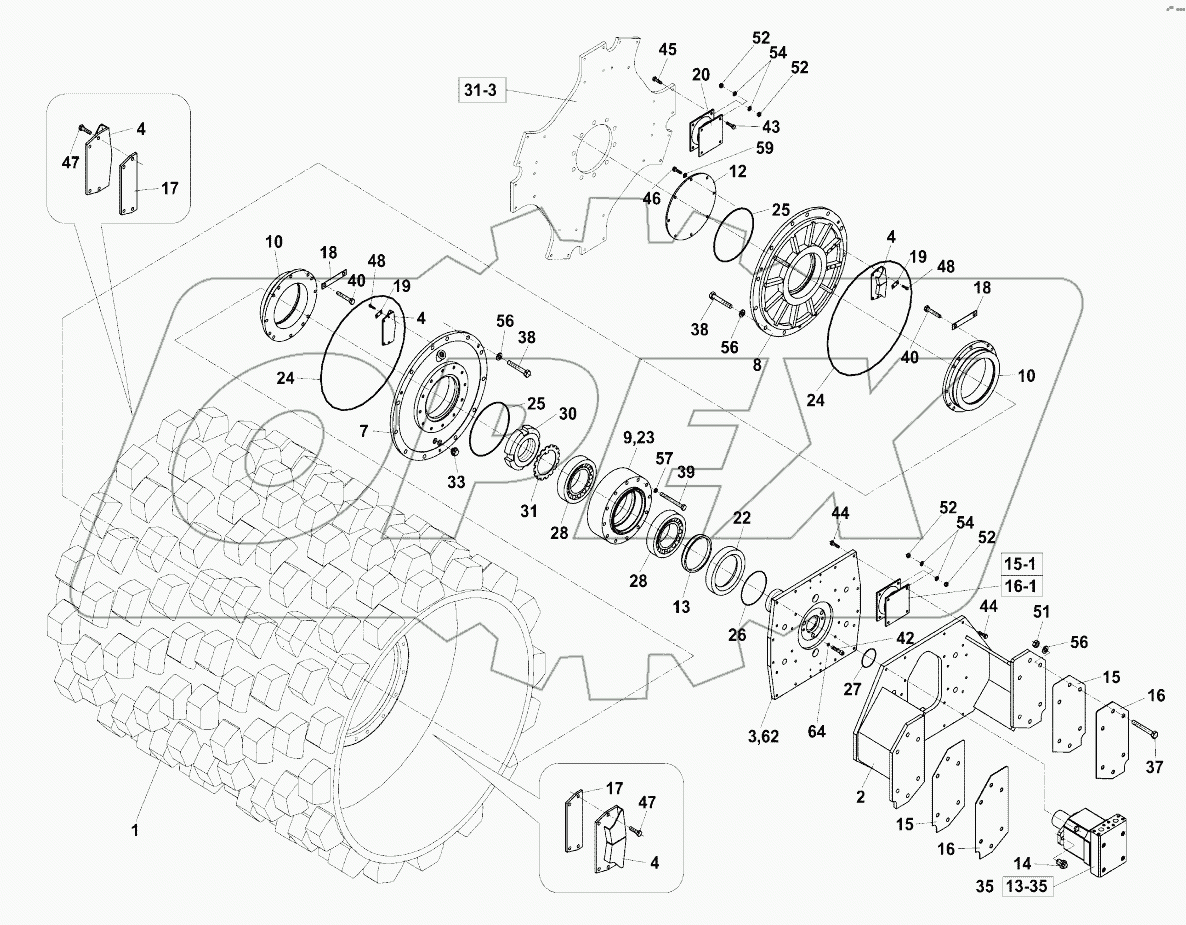  13 БЕГУН ИГОЛЬЧАТЫЙ;PAD FOOT DRUM