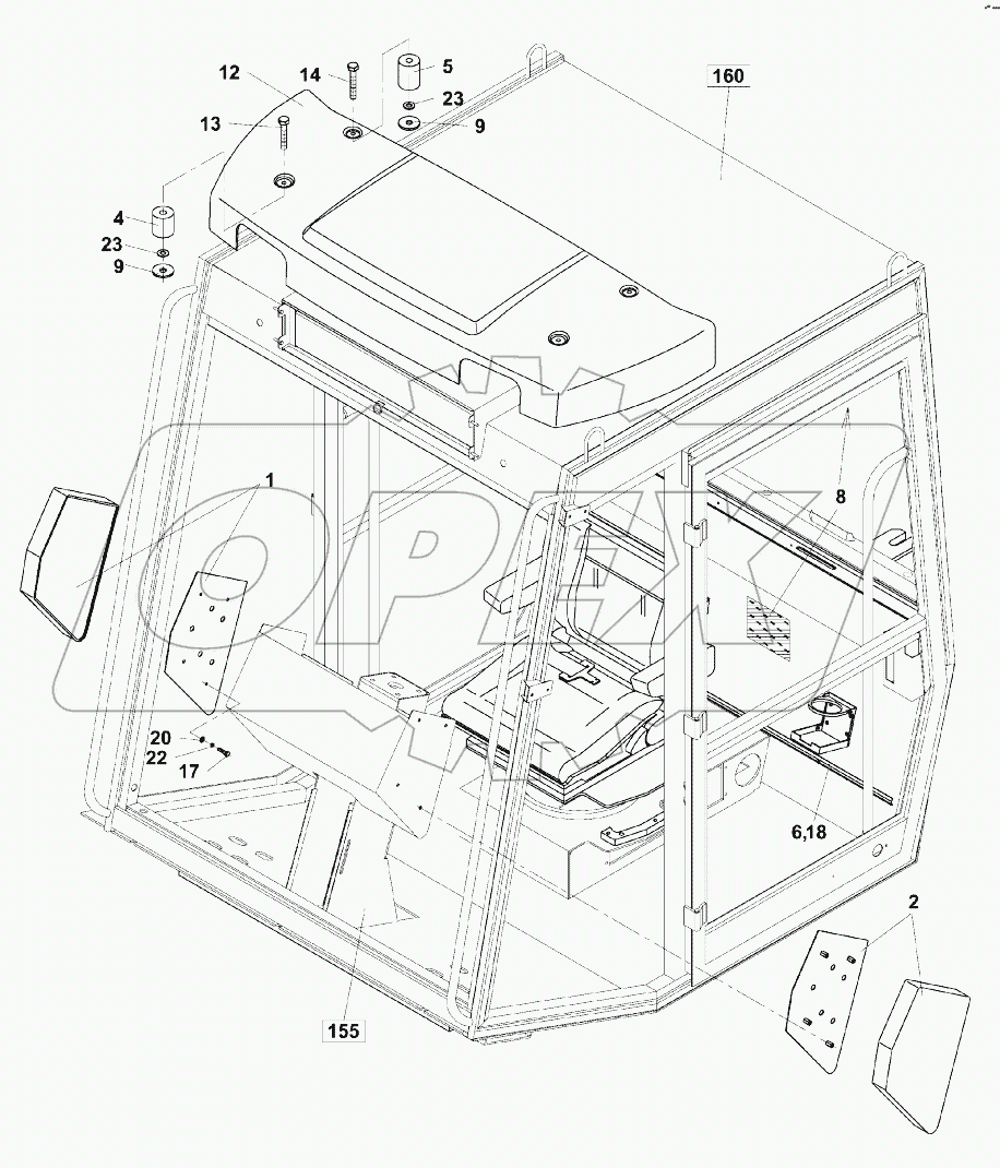  168 КАБИНА;CABIN