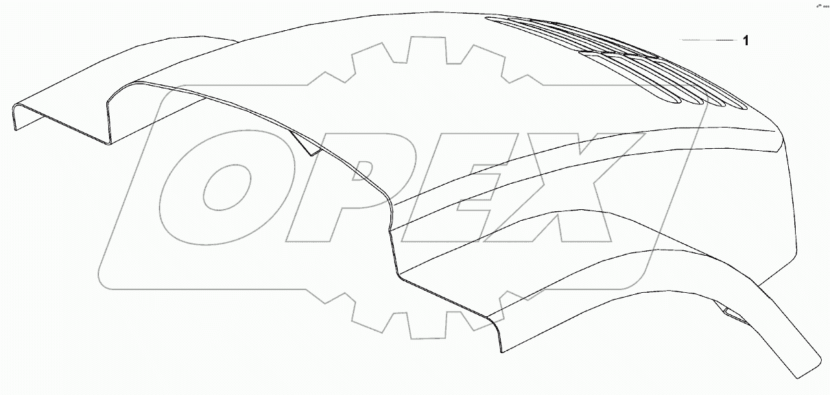  200 КАПОТ В СБОРЕ;COMPLETE BONNET