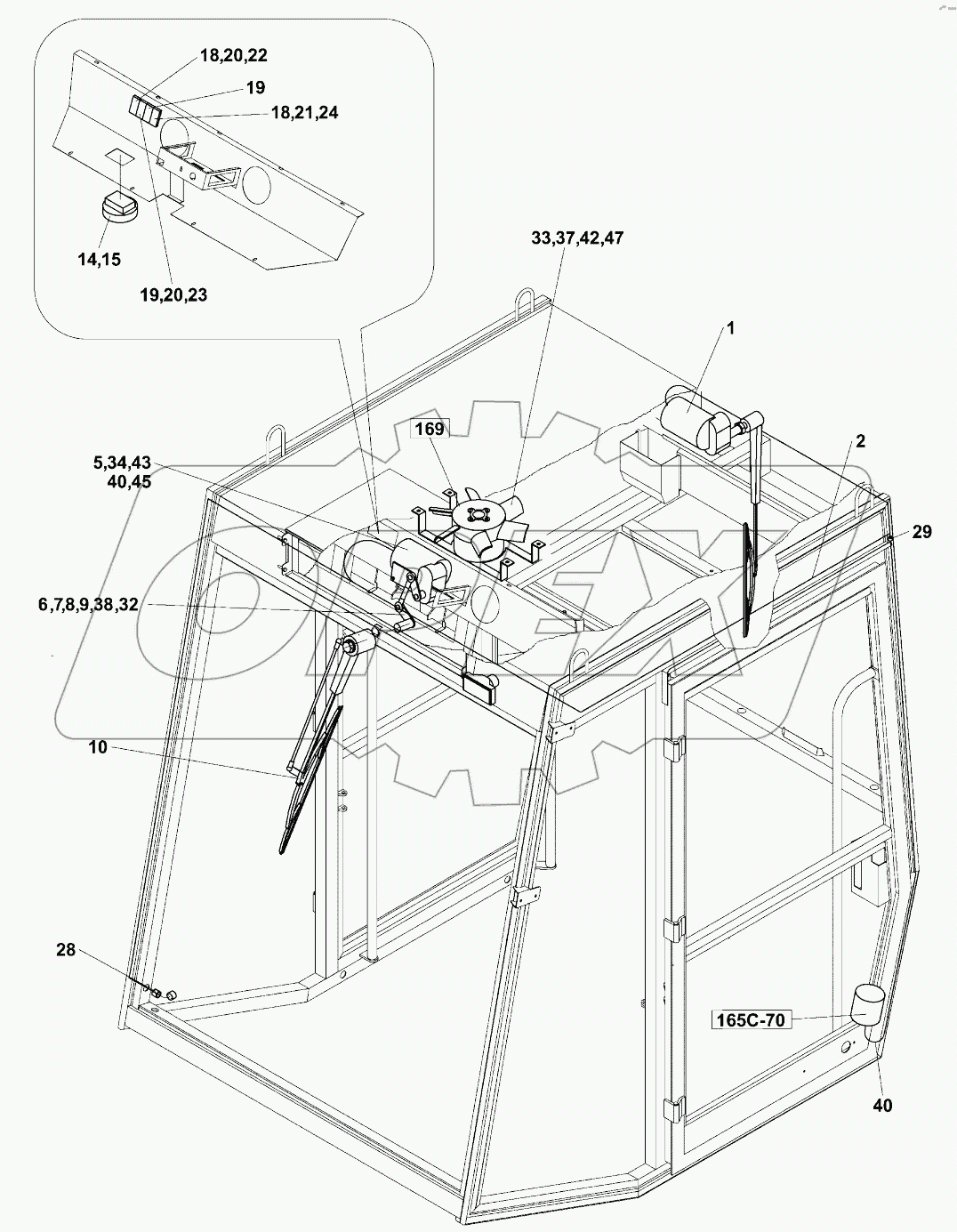  410 ЭЛЕКТРООБОРУДОВАНИЕ;WIRING CAB