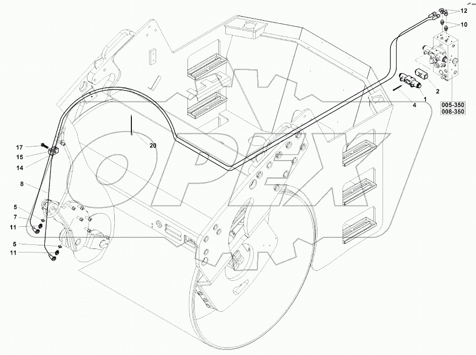 Edge cutter hydraulics