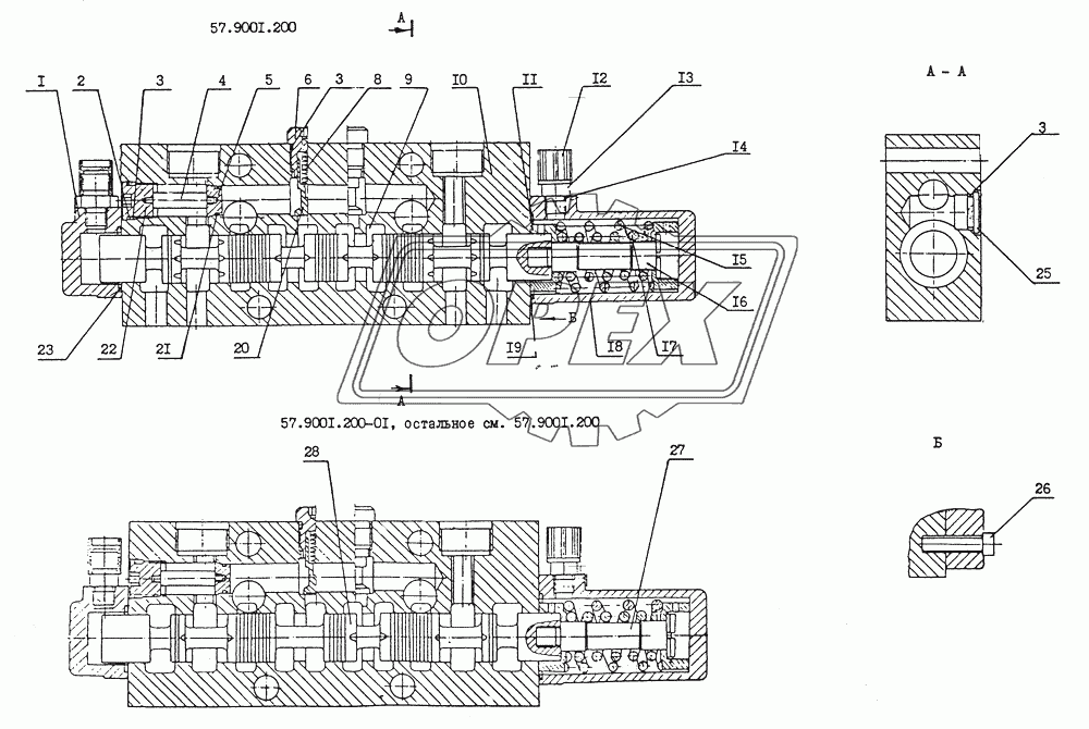 57.9001.200,57.9001.200-01 Гидрораспределитель