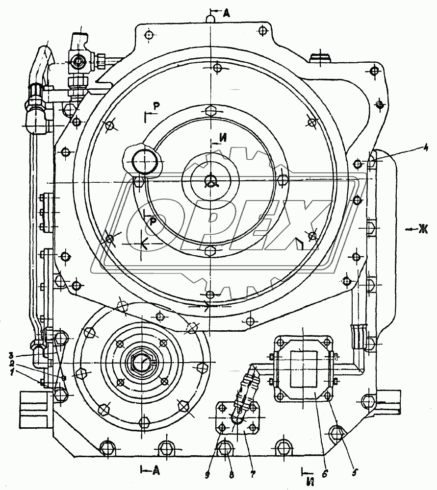 Коробка передач гидромеханическая 6