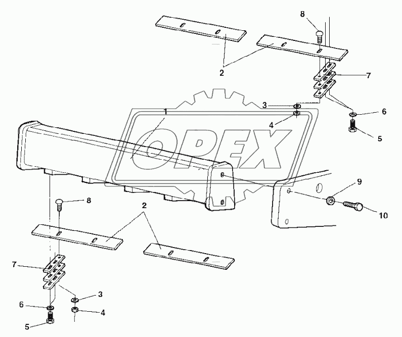 Scraper and beam From 68220747