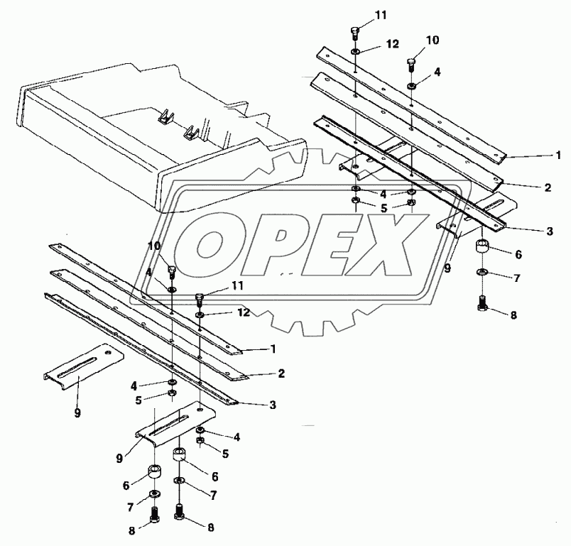 Scrapers, Urethan Rubber Option From 68X20841