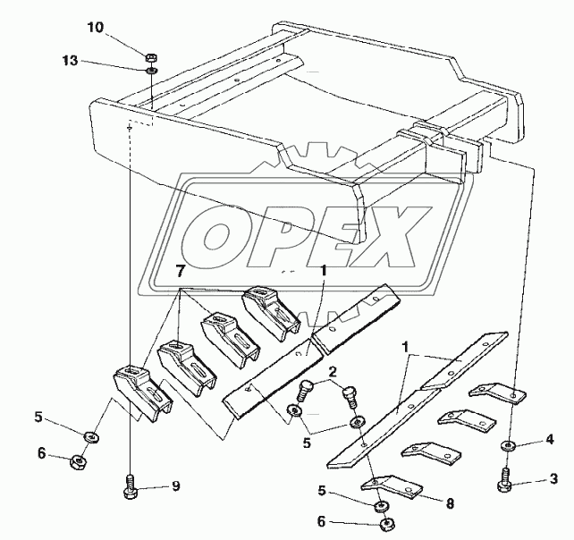 Scrapers, Spring Steel Option Up to 68220843