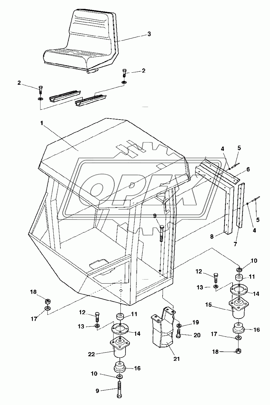 Simple Cab mounting Option