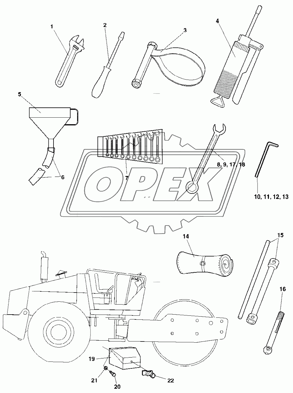Tool equipment