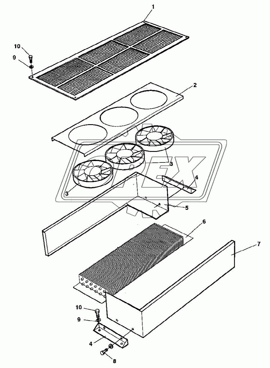 Condensor assembly