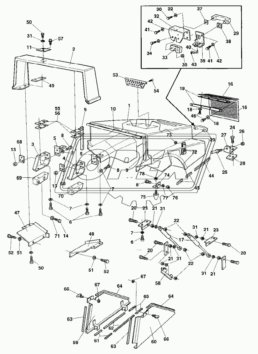 Structure 16125-1 Up to 68X20663