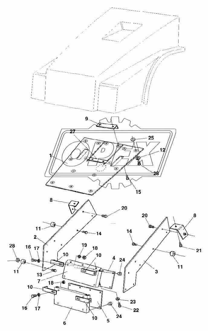 Noise suppressed hood Option