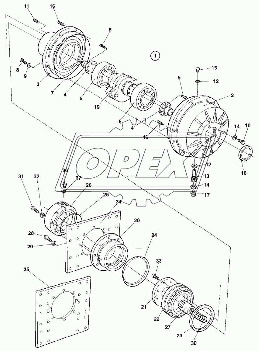 Drum cartridge Vibration side Up to 68X20494