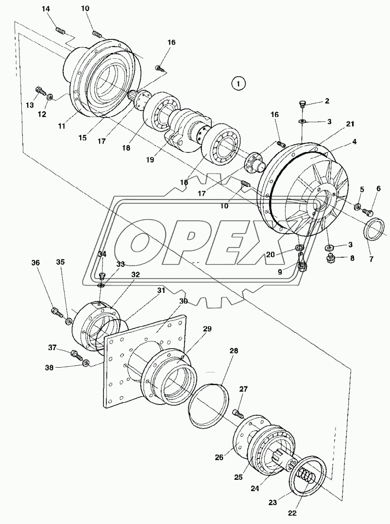 Drum cartridge Vibration side From 68X20603