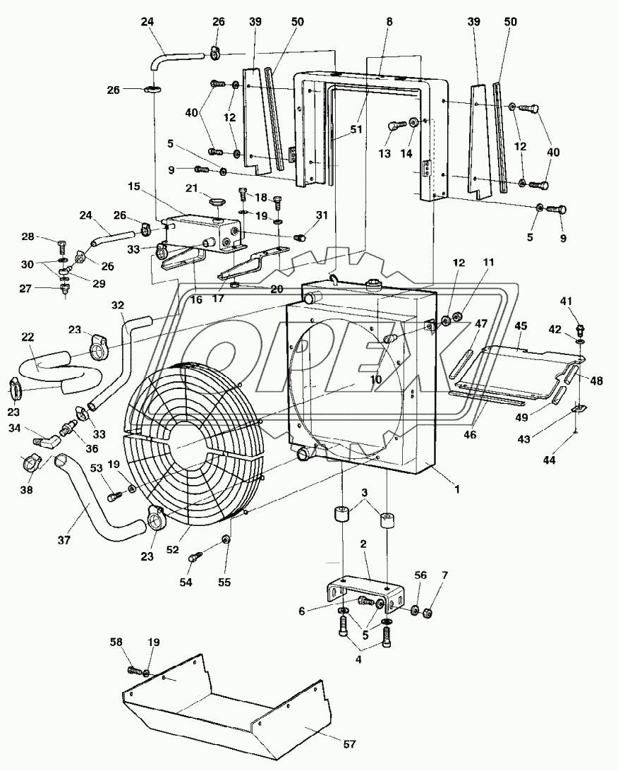 Cooling system Up to 68X20521