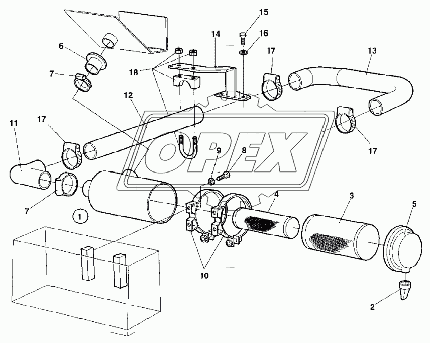 Combustion air system