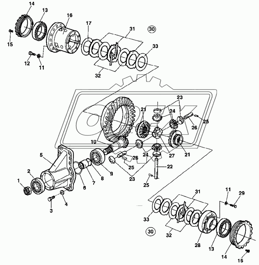 Differential with limited slip From 68X20841