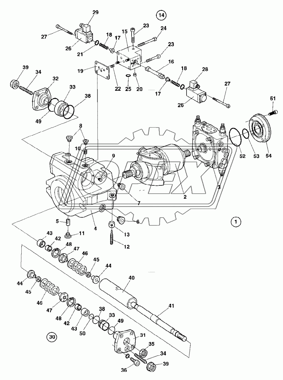 381151 Vibration pump From 68X20535 Up to 68X20744