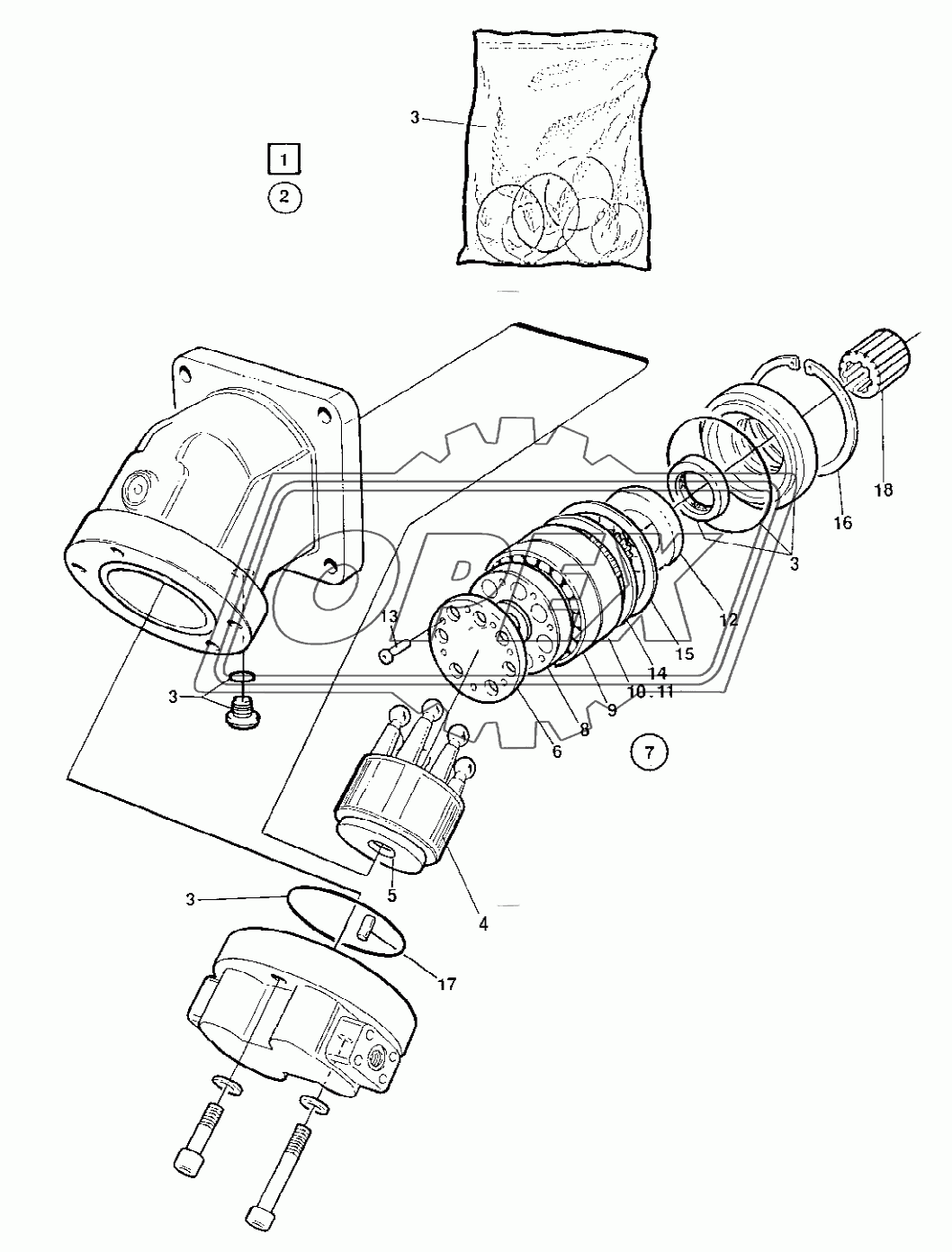 355778 Vibration motor Up to 68X20444