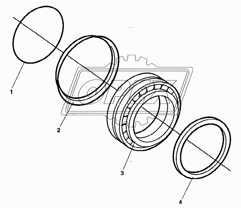 938891  Drum rotation kit