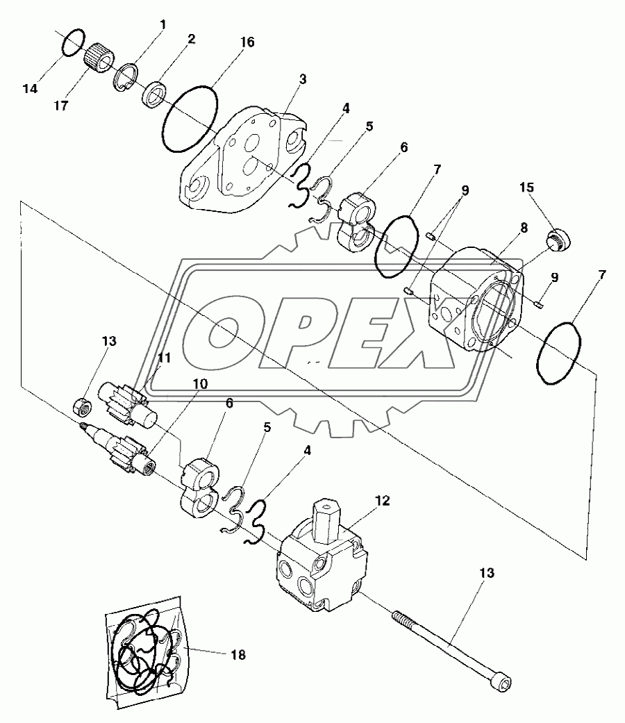 381727 Steering pump From 68X20618