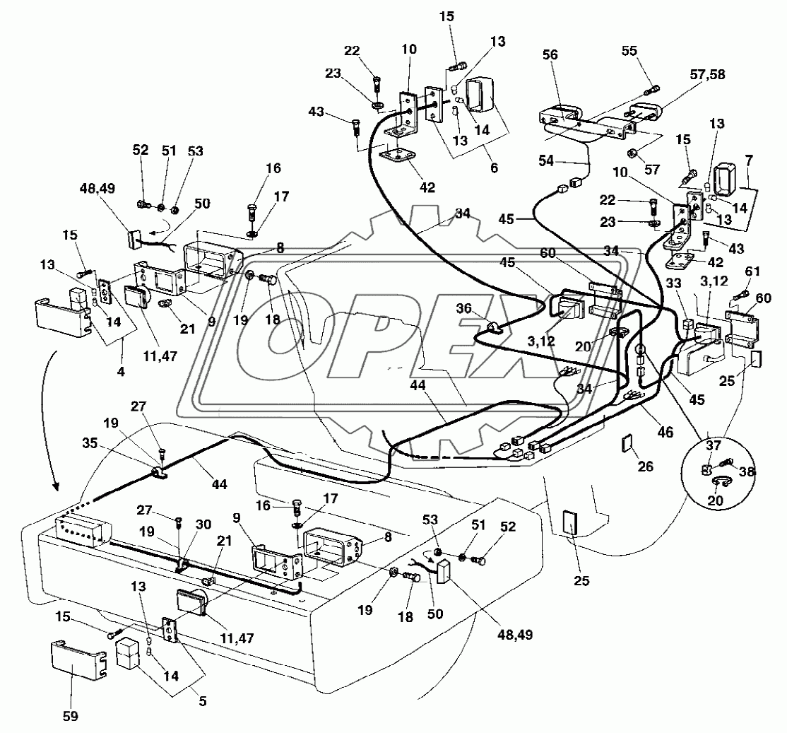 Driving lights Option Up to 68X20746