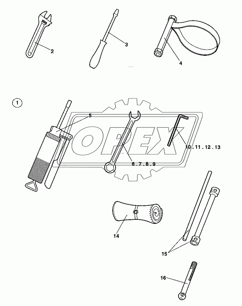 Tool equipment