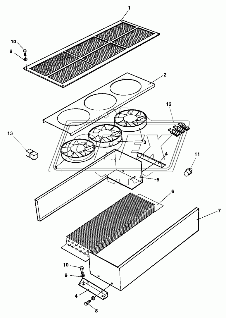 Condensor assembly