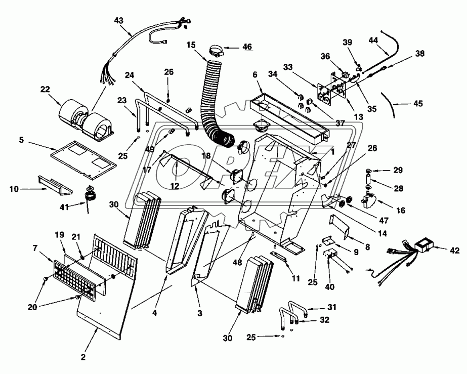 385587 Heater/AC unit