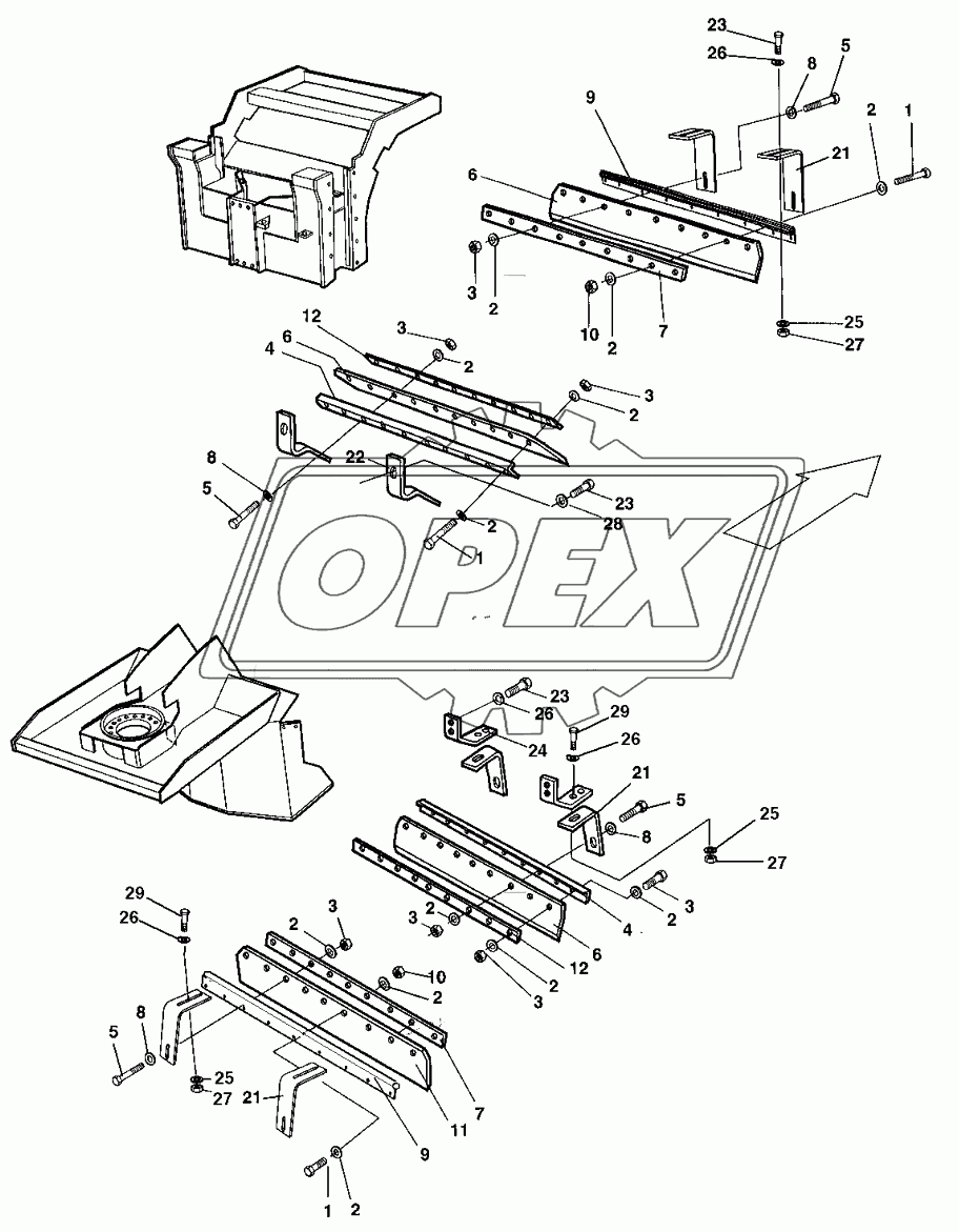 Scrapers, standard From 42520970