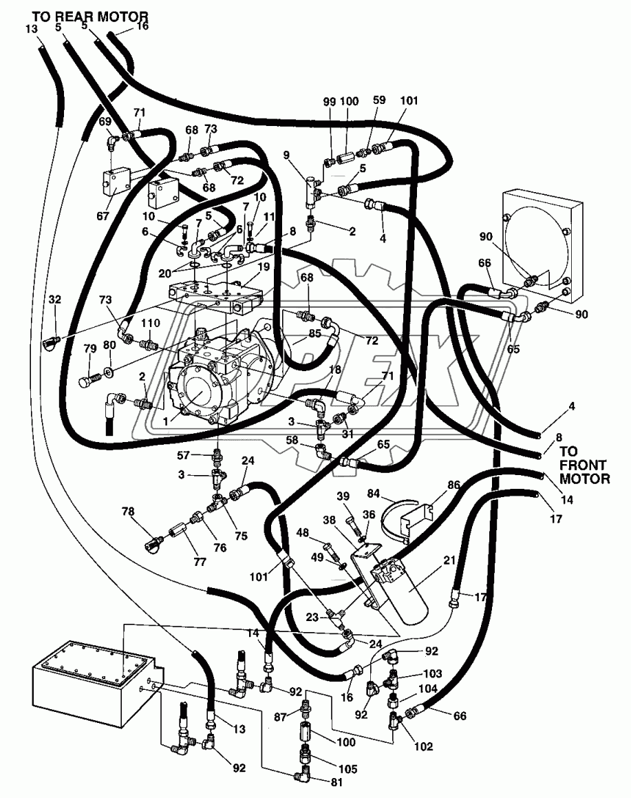 Vibration system, pump