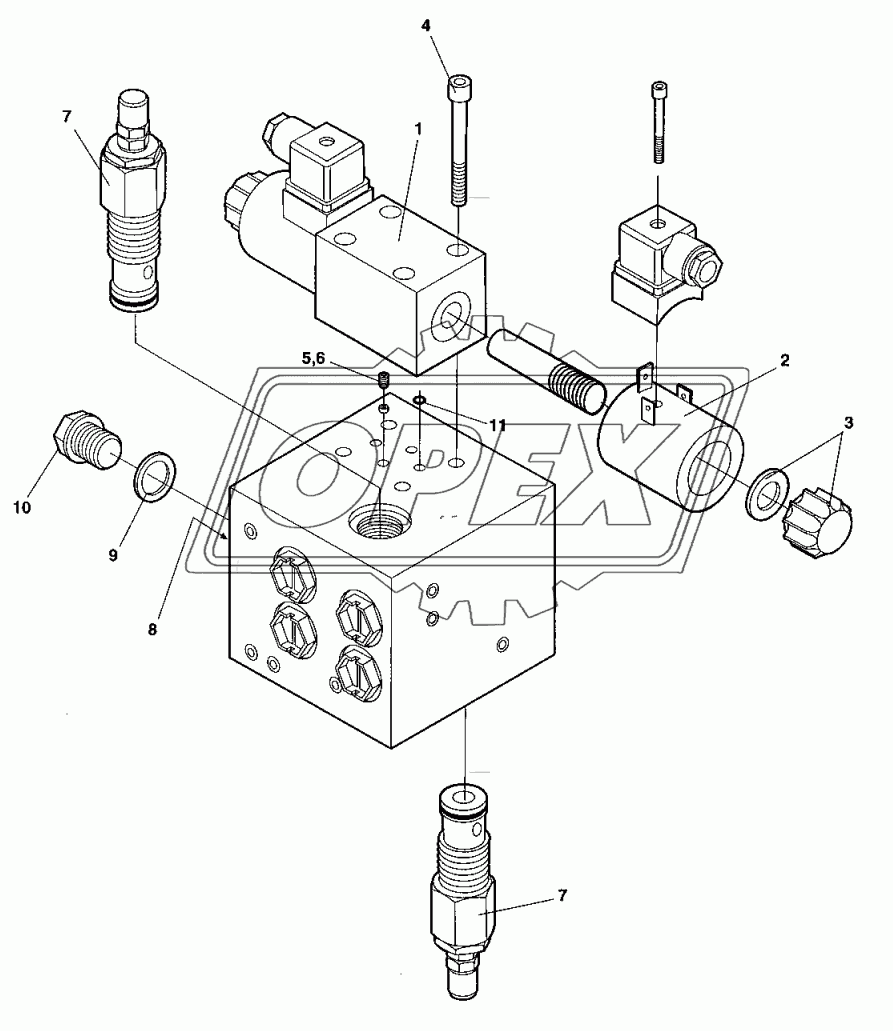 380780 Direction control valve