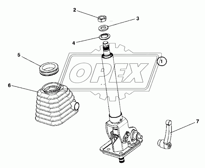 391163 Steering column From 42520934