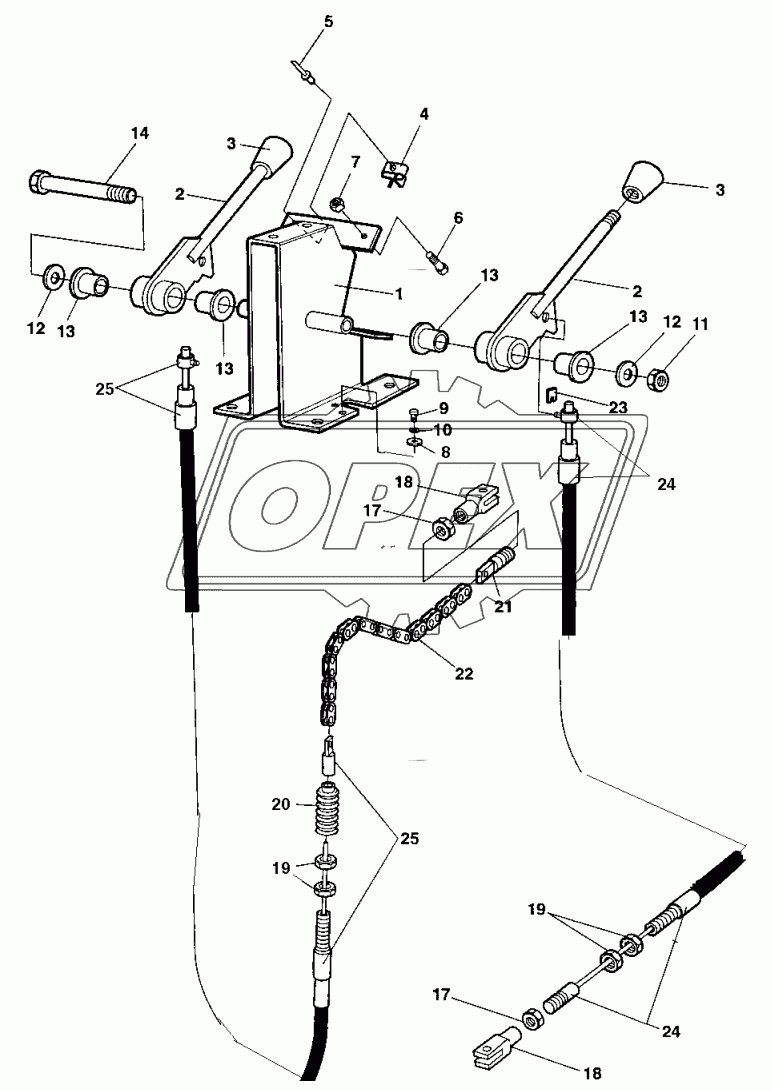 Cross sliding Controls