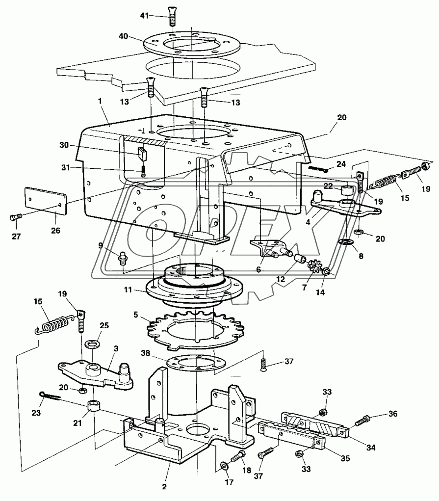 Cross sliding Carrier