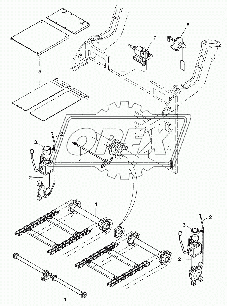 Conveyor compl.
