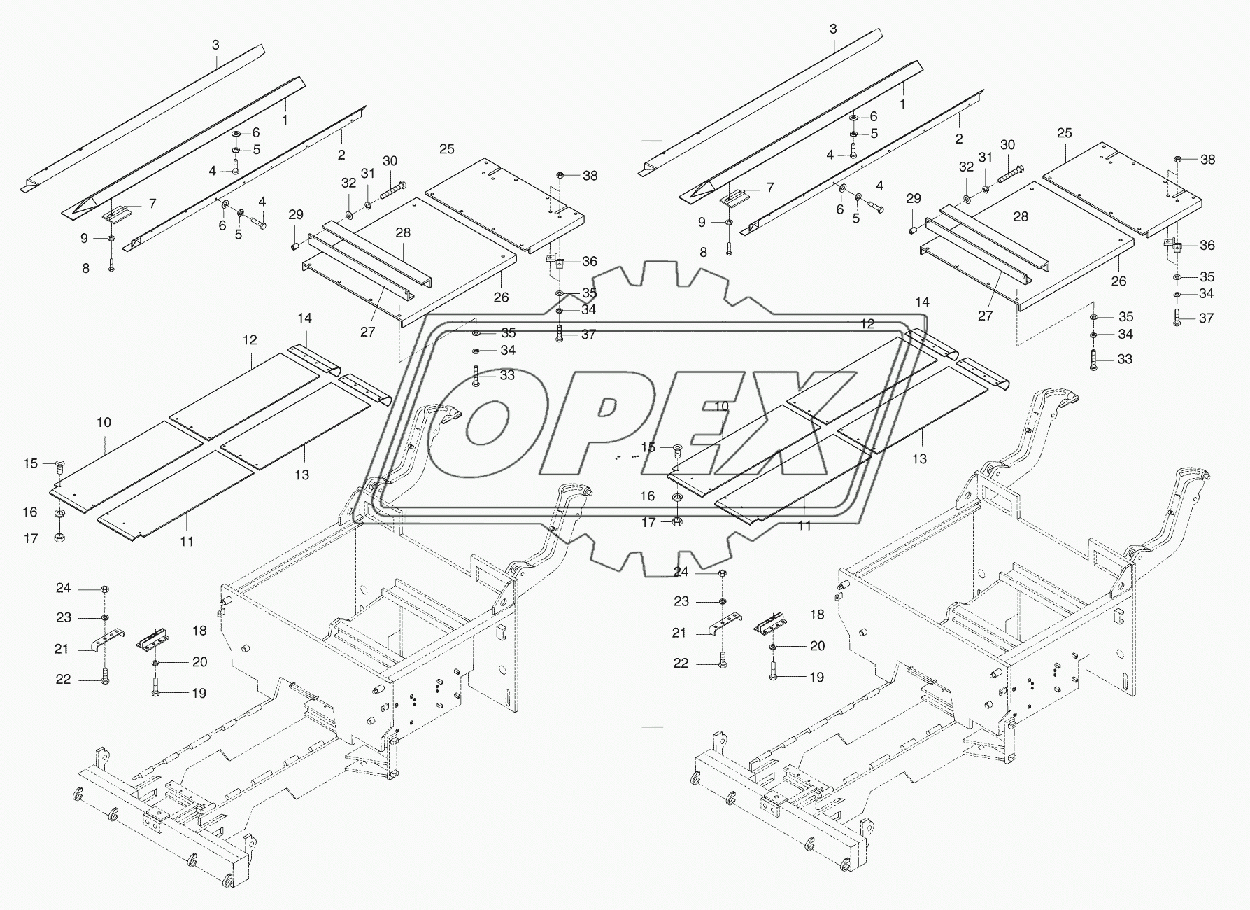 Conveyor plates