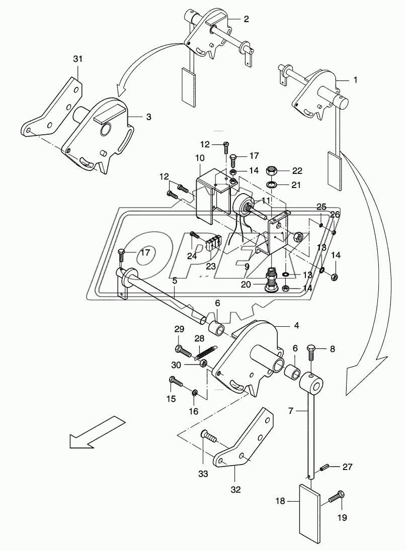 Limit switch conveyor