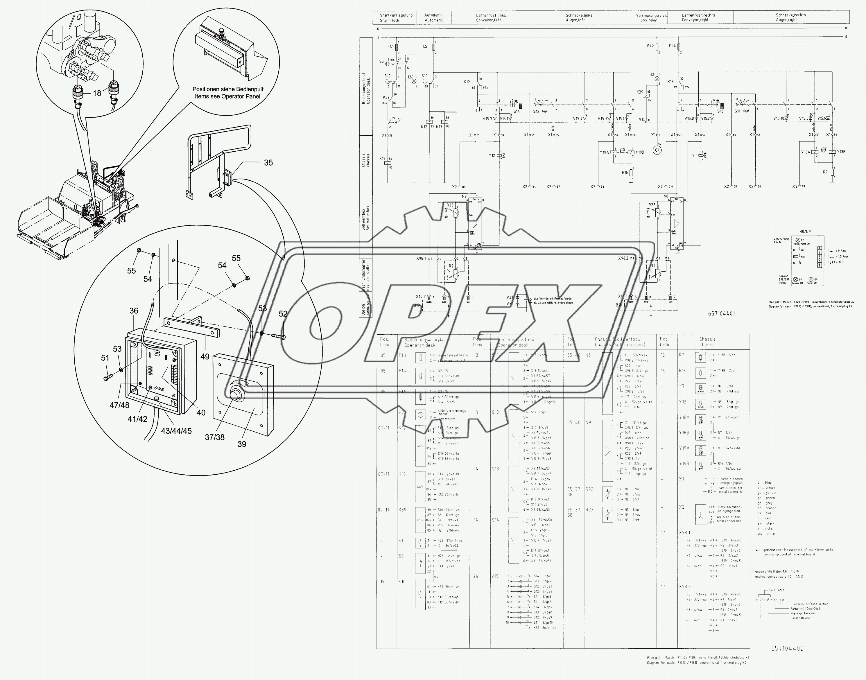 Conveyor, auger 1