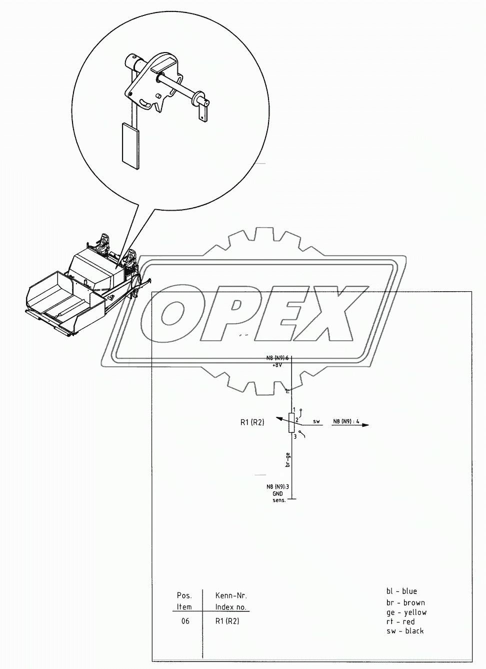 Limit switch conveyor