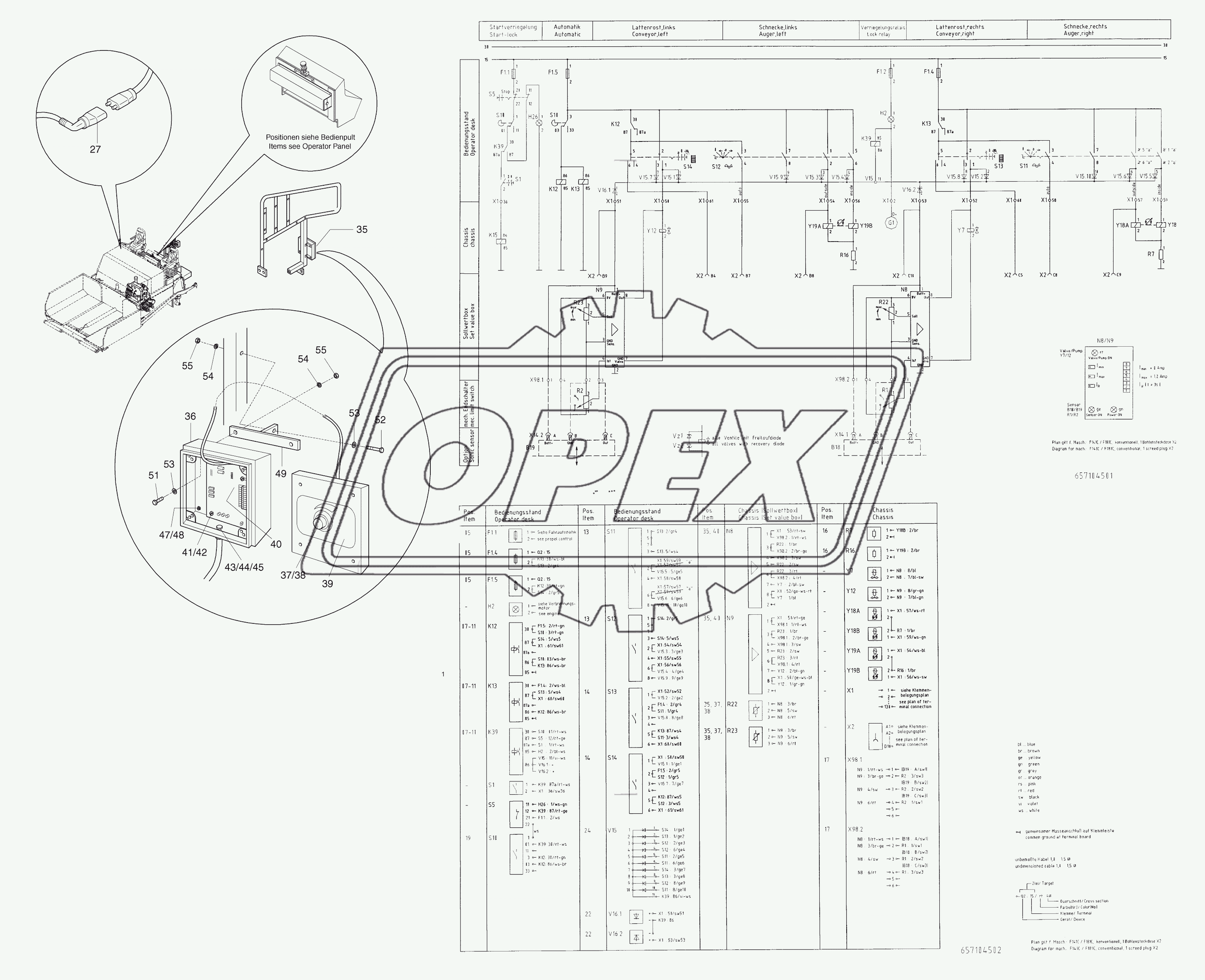 Conveyor, auger 2