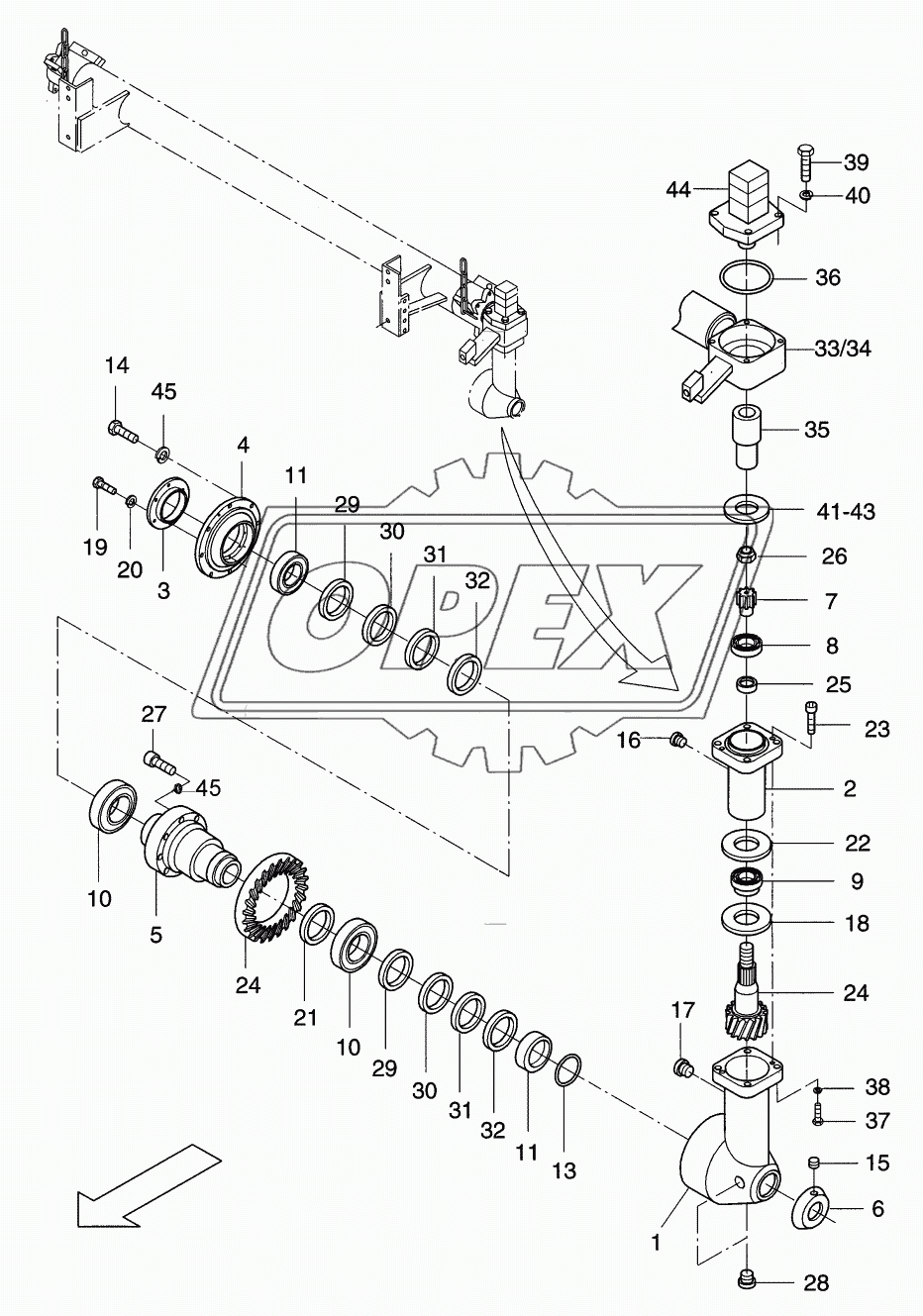 Auger drive